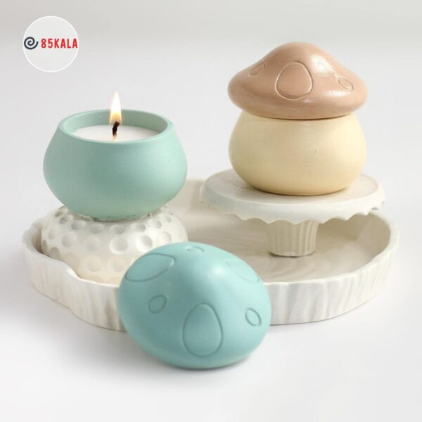 گیفت شمع سنگی قارچ