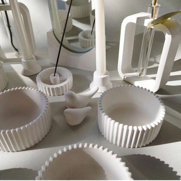 ایده برای چیدمان سفره هفت‌سین نوروز 1404 با ظروف سنگ مصنوعی