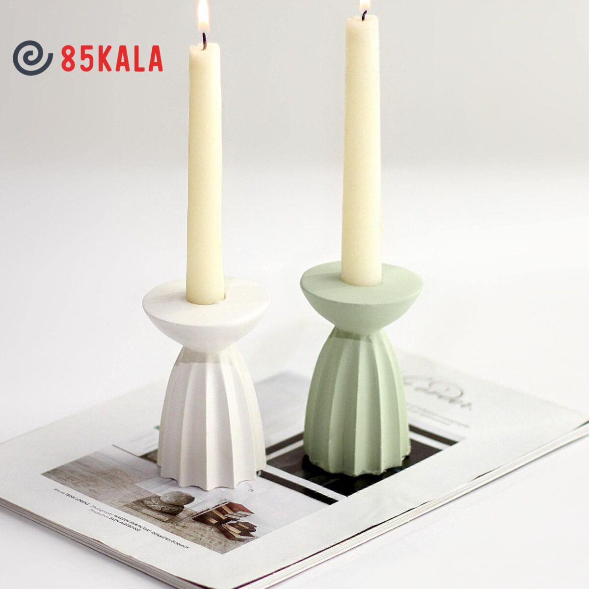 جاشمعی رومیزی سنگ مصنوعی