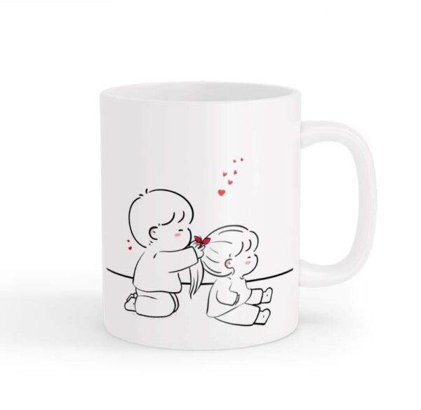 ماگ طرح زوج عاشقانه 010