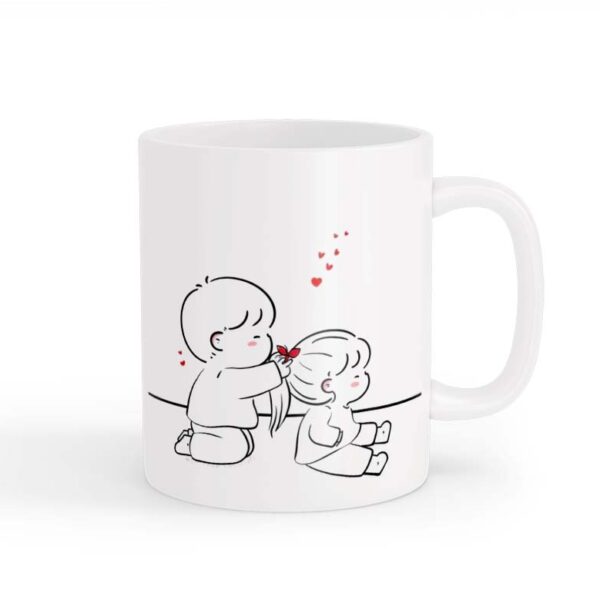 ماگ طرح زوج عاشقانه 010