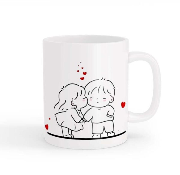 ماگ طرح زوج عاشقانه 012