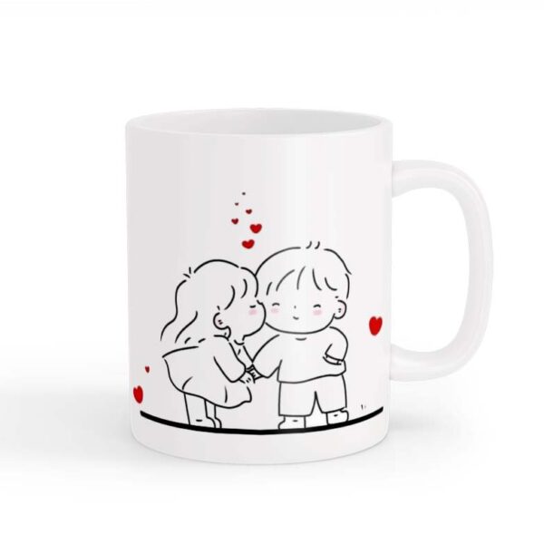 ماگ طرح زوج عاشقانه 012