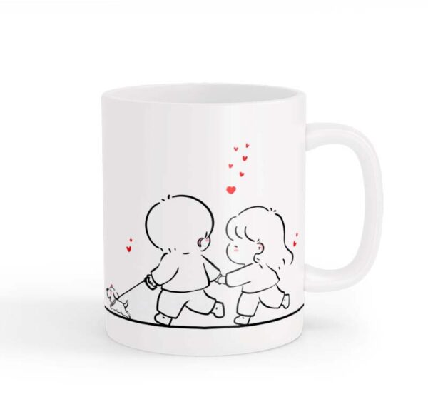 ماگ طرح زوج عاشقانه 013