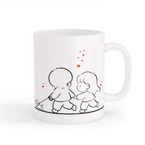 ماگ طرح زوج عاشقانه 013