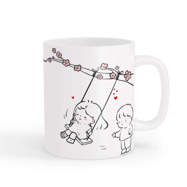 ماگ طرح زوج عاشقانه 017