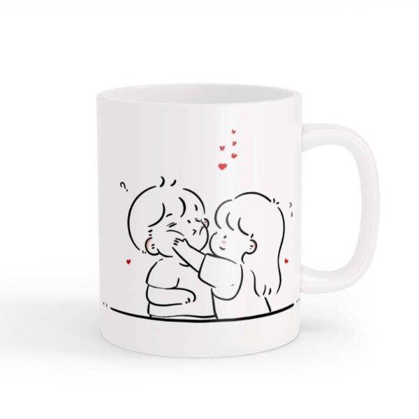 ماگ طرح زوج عاشقانه 018