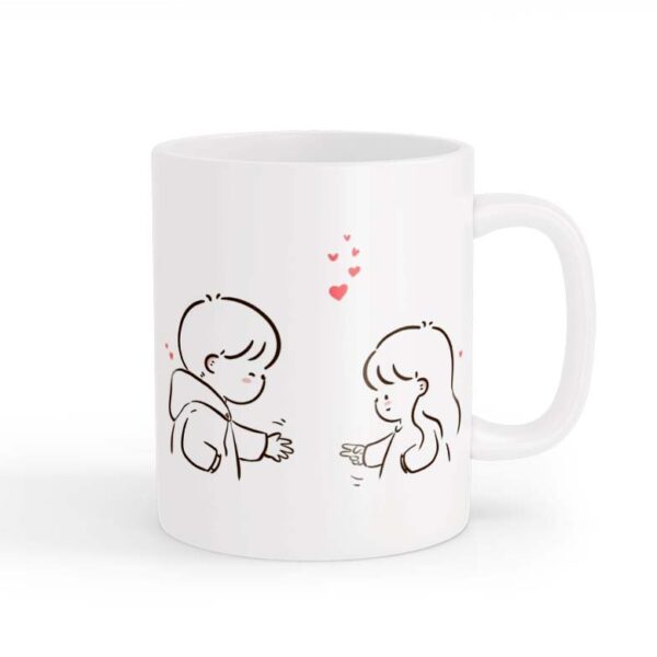 ماگ طرح زوج عاشقانه 019