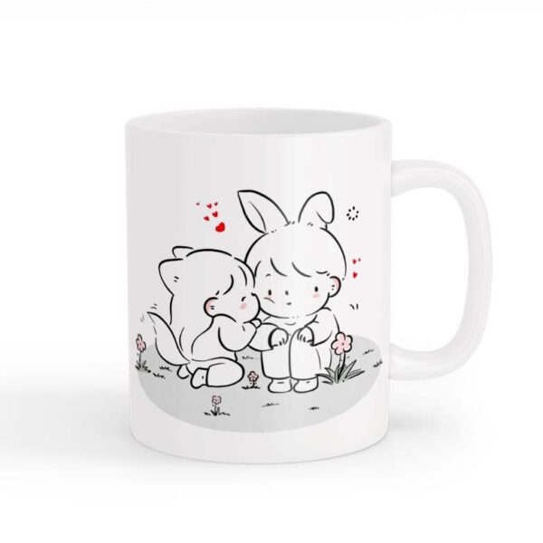 ماگ طرح زوج عاشقانه 020