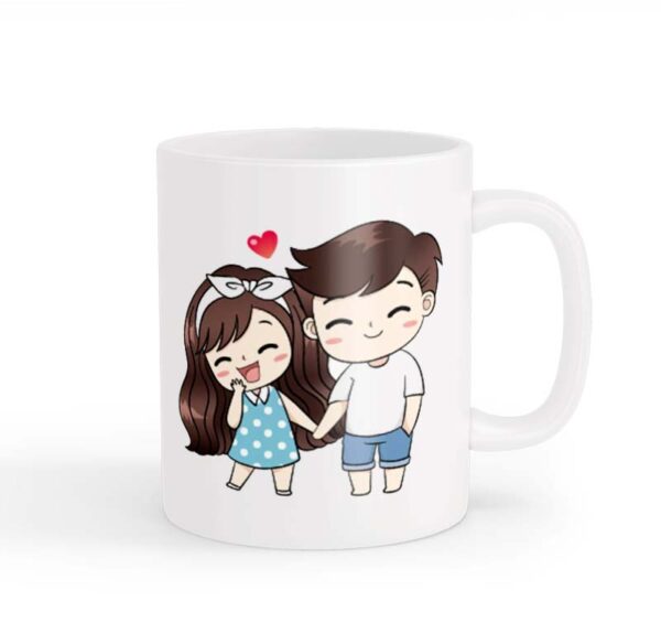 ماگ طرح زوج عاشقانه 021