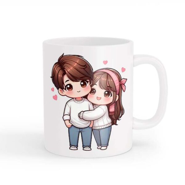 ماگ طرح زوج عاشقانه 022