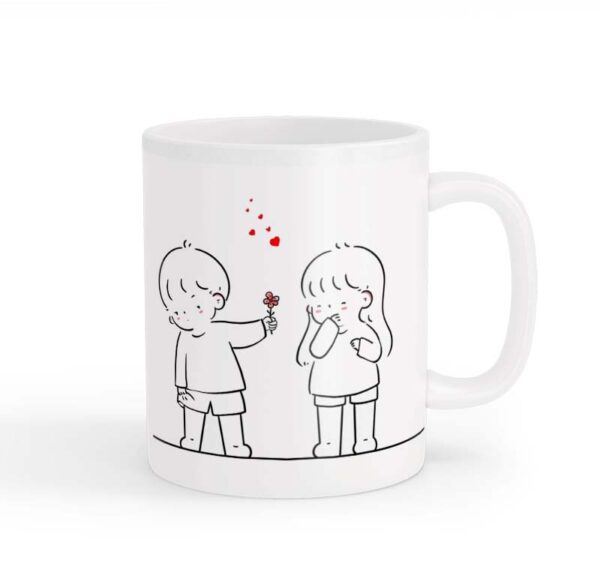 ماگ طرح زوج عاشقانه 023