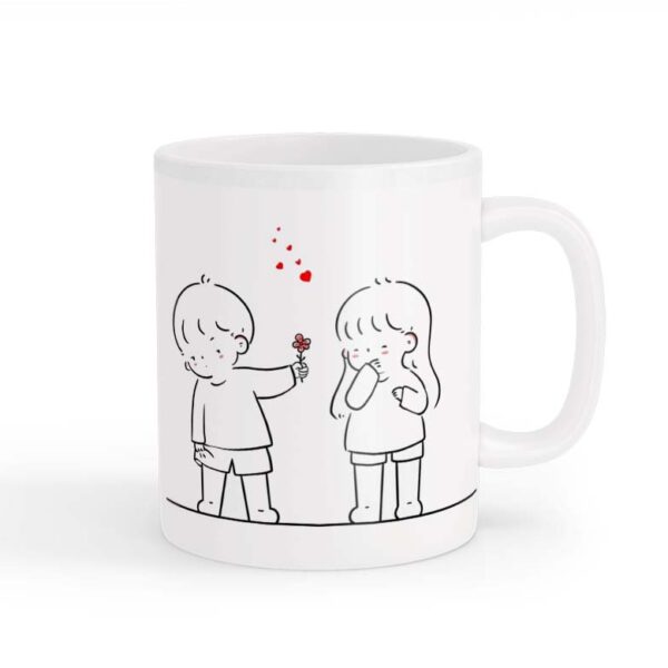 ماگ طرح زوج عاشقانه 023