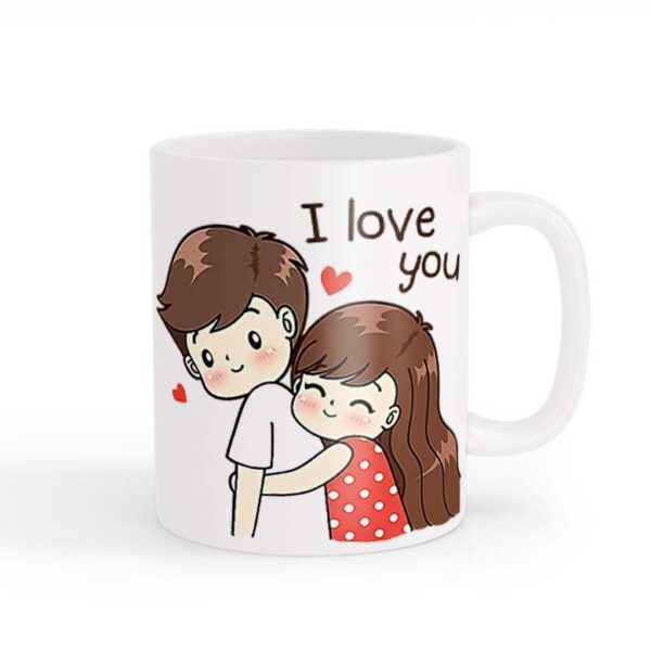 ماگ طرح زوج عاشقانه 024