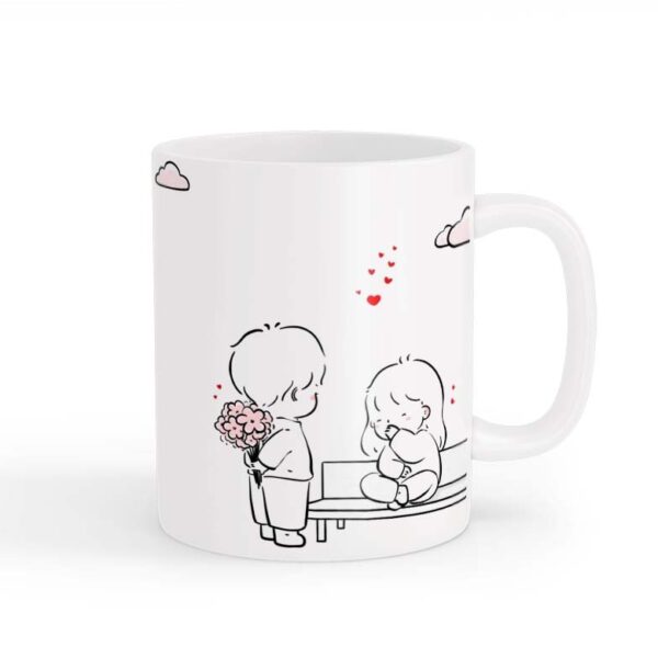 ماگ طرح زوج عاشقانه 025