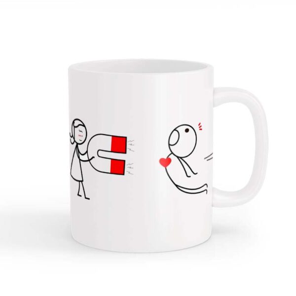 ماگ طرح زوج عاشقانه 027