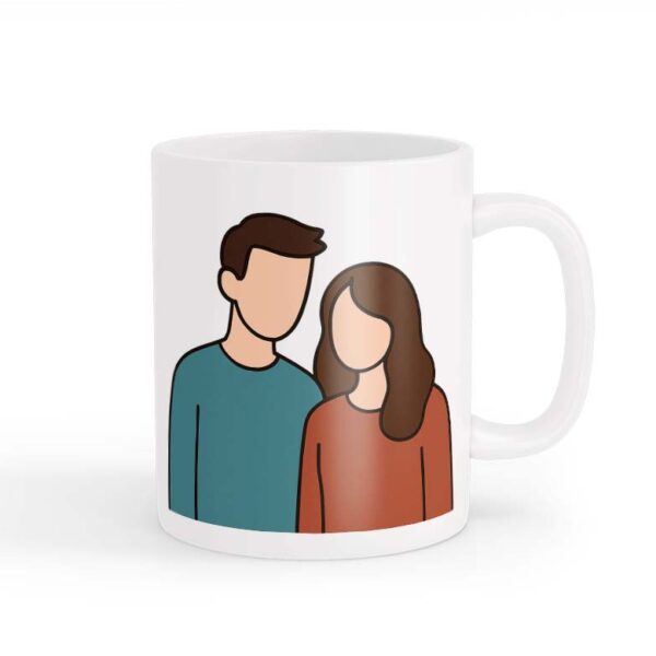 ماگ طرح زوج عاشق 047