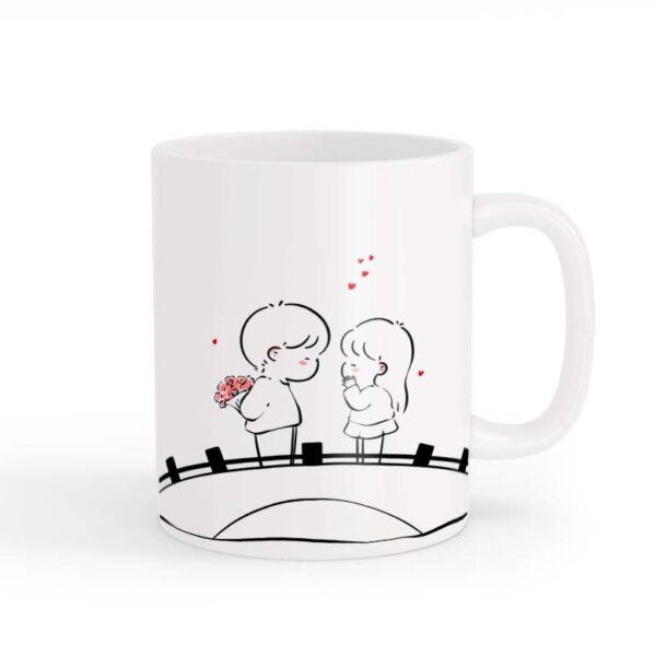 ماگ طرح زوج عاشقانه 08