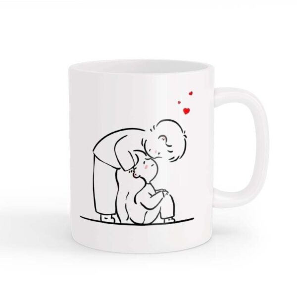 ماگ طرح زوج عاشقانه 02