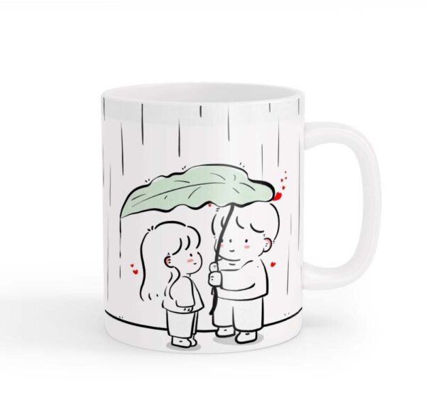 ماگ طرح زوج عاشقانه 04