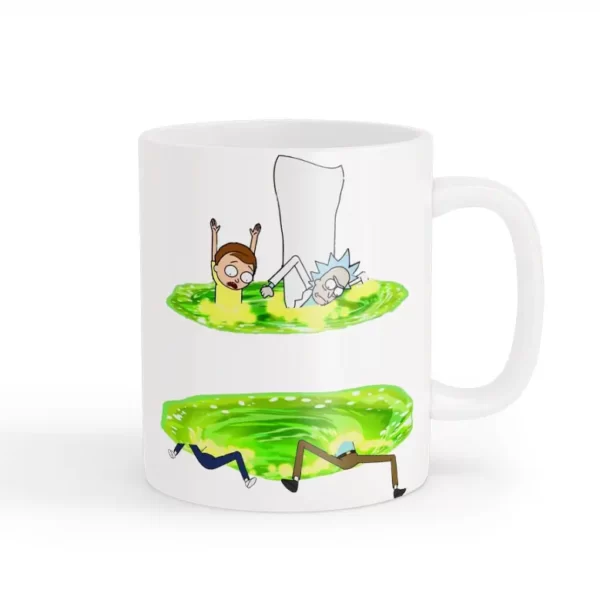 ماگ مورتی و ریک درحال تلپورت شده