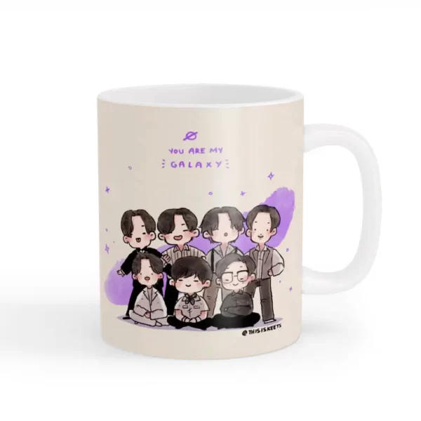 ماگ گروه بی تی اس