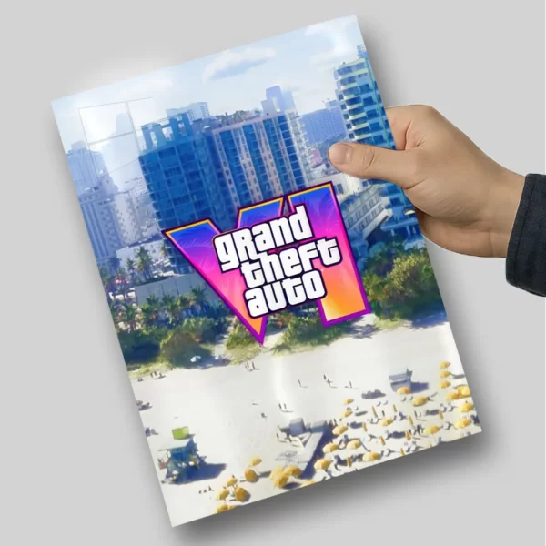 متال پوستر GTA VI