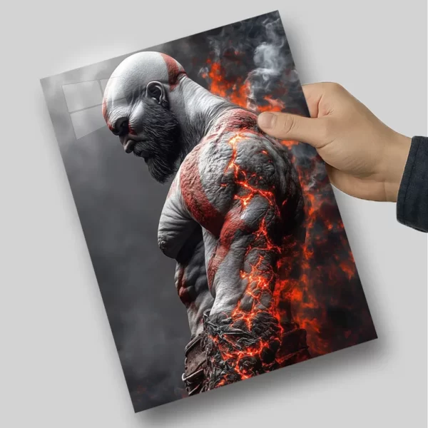 متال پوستر god of war