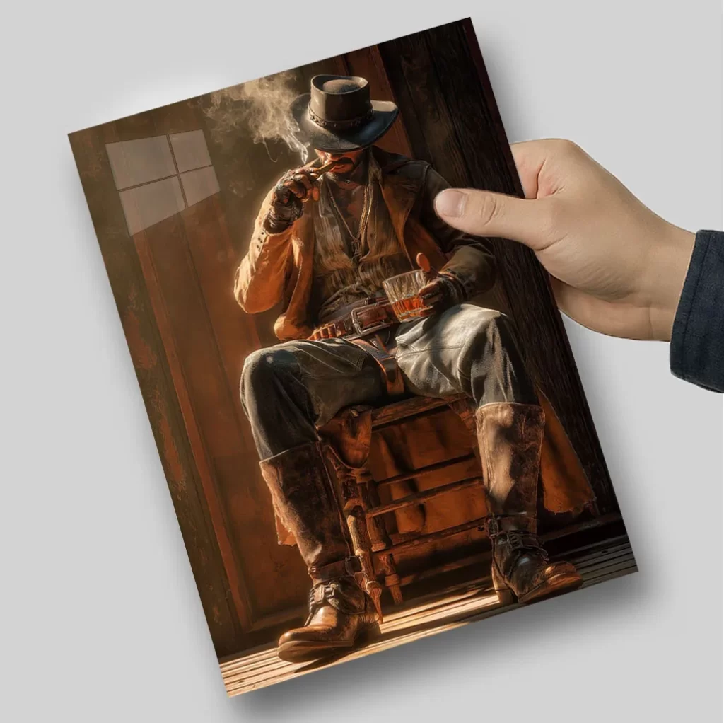 متال پوستر red dead