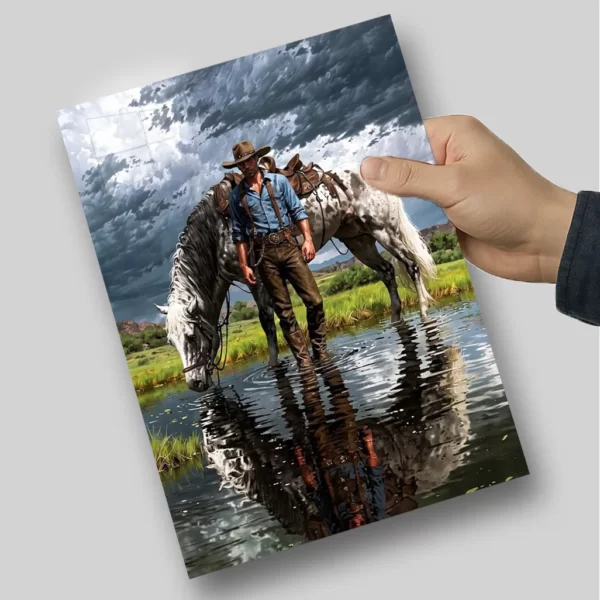 متال پوستر آرتور مورگان