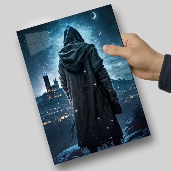 متال پوستر اساسین آسمان روشن