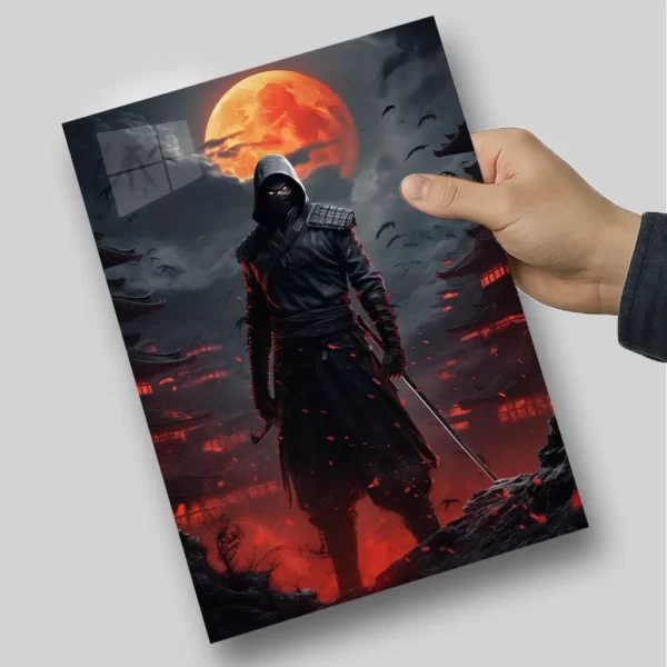 متال پوستر اساسین ماه کامل