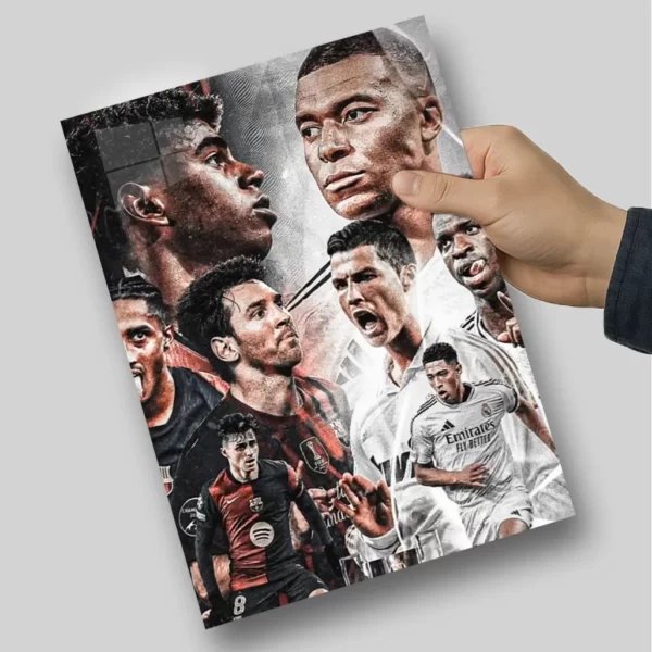 متال پوستر اسطوره های رئال بارسا