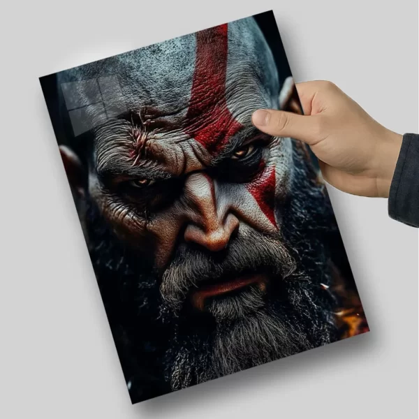 متال پوستر بازی خدای جنگ