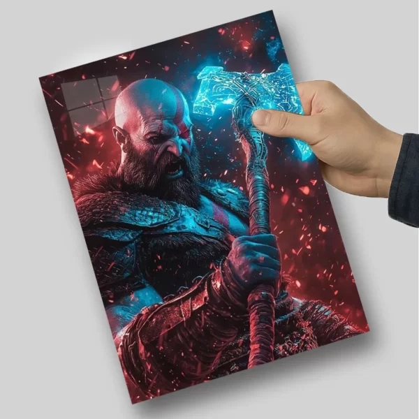 متال پوستر تبر و کریتوس