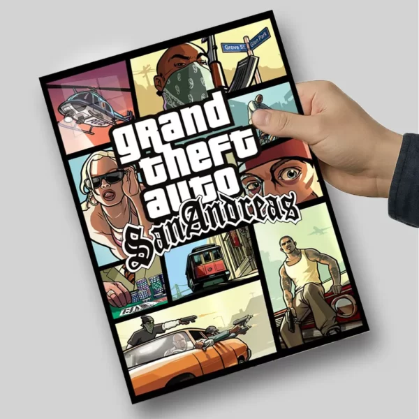 متال پوستر جی تی ای سن اندراس