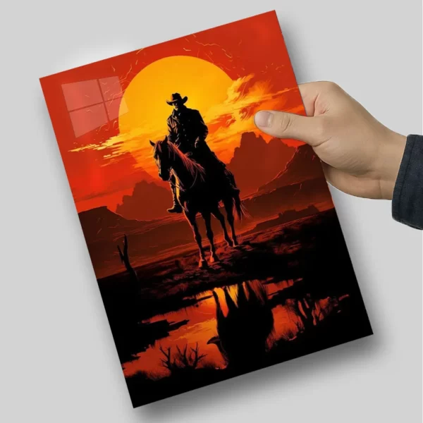 متال پوستر رد دد مینیمال