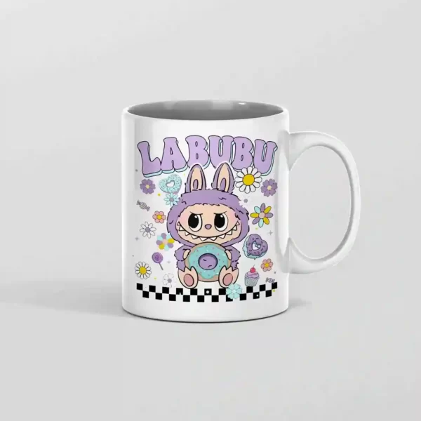 ماگ labubu بنفش