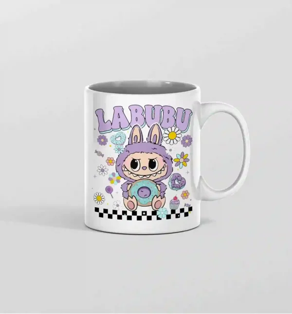 ماگ labubu بنفش