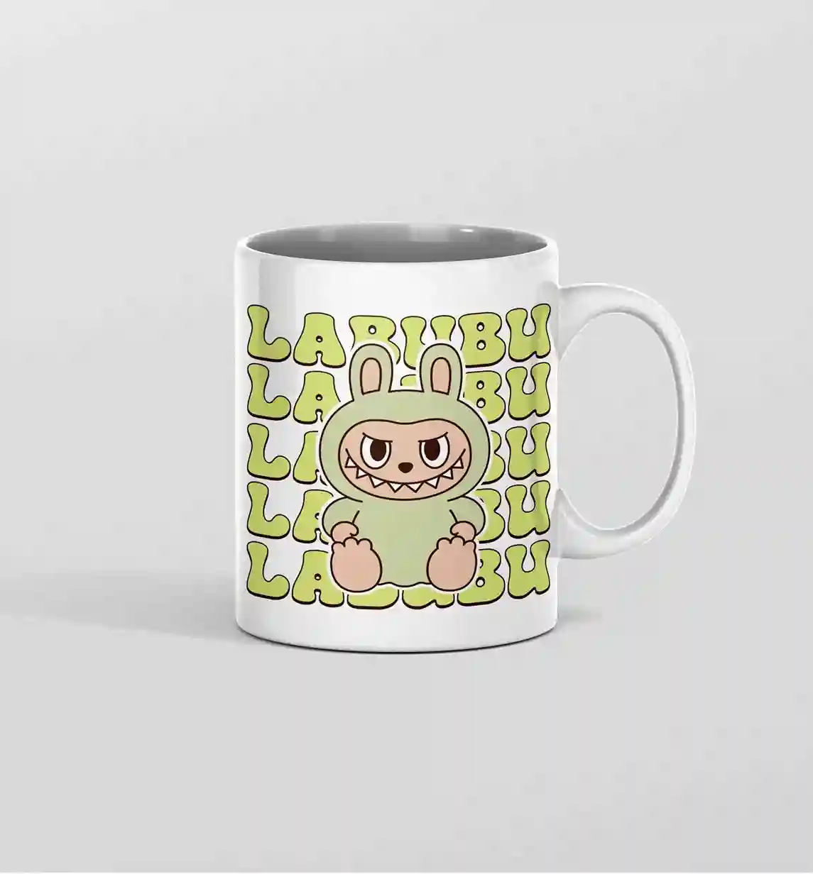 ماگ labubu سبز 01_6_16 ماگ labubu سبز