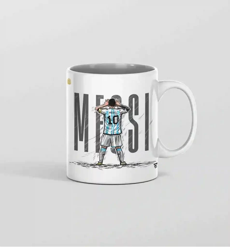 ماگ خوشحالی گل مسی