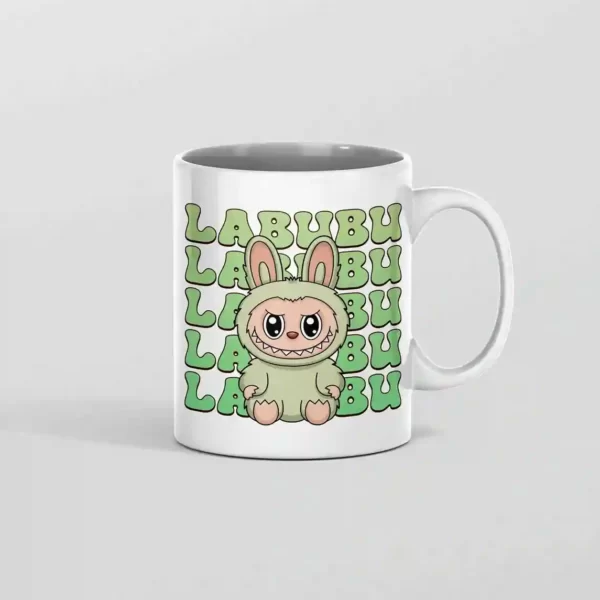 ماگ لبوبو سبز