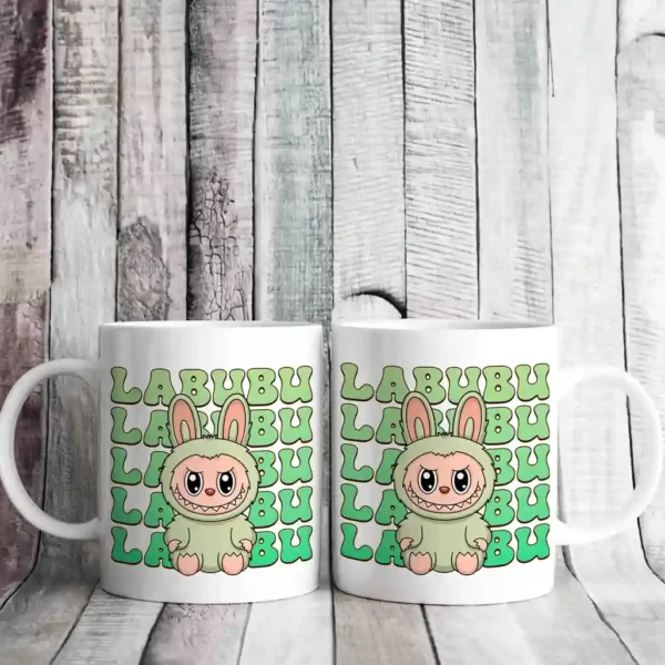 ماگ لبوبو سبز