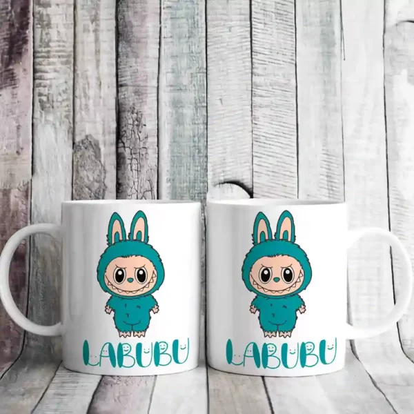 ماگ لبوبو فیروزه ای