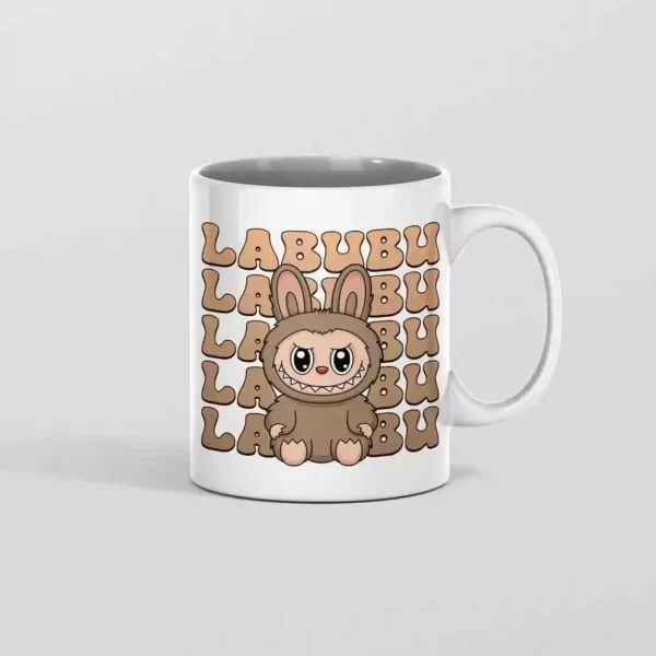 ماگ لبوبو قهوه ای