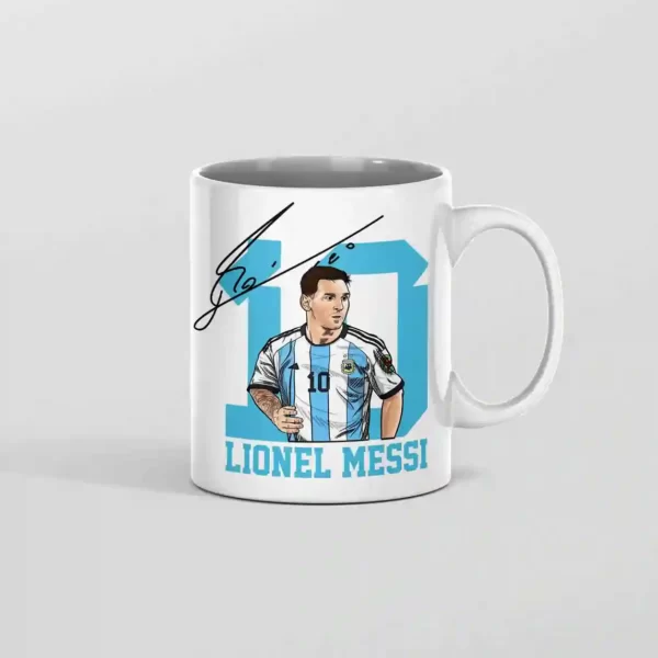 ماگ مسی با امضاع