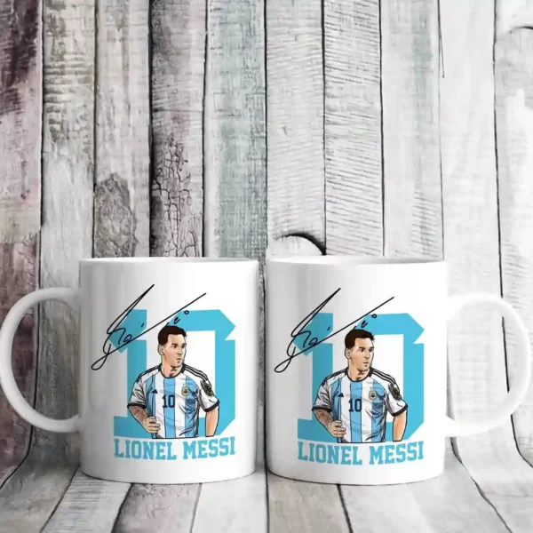 ماگ مسی با امضاع