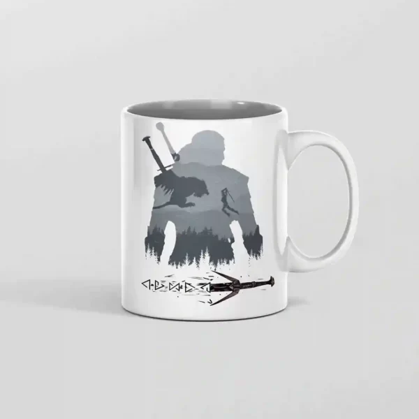 ماگ ویچر با شمشیر