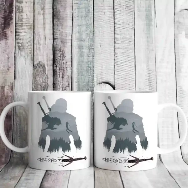 ماگ ویچر با شمشیر