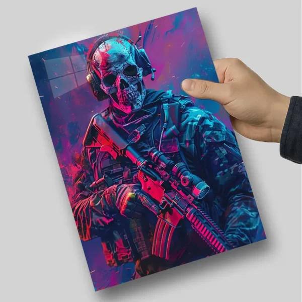 متال پوستر گوست با انفور